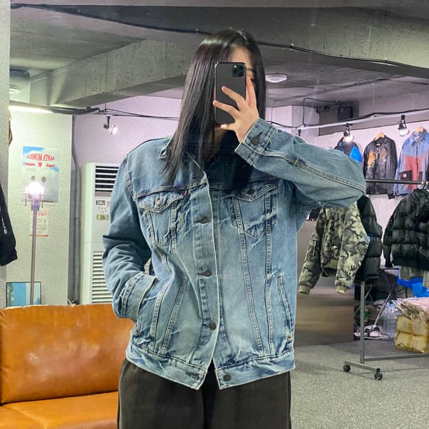 리바이스 트러커 데님 자켓 B3837