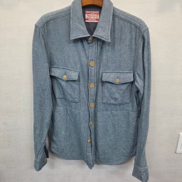 리바이스 올드스쿨 빈티지 00s 플란넬 셔츠자켓 m