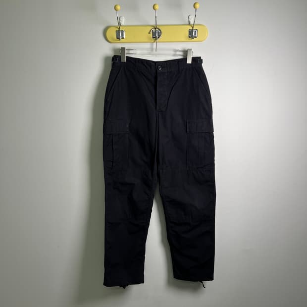97's 미군 오리지널 BLACK 357 BDU 카고 팬츠 S