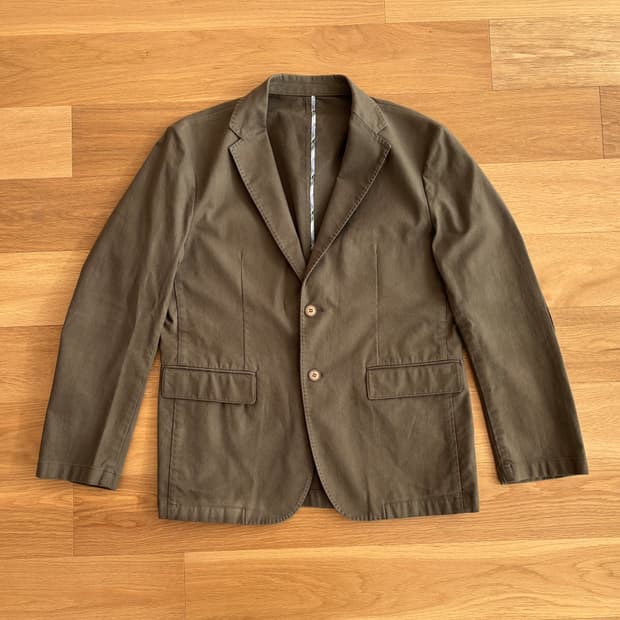 Panicale 빠니깔레 이태리 면자켓 105 카키