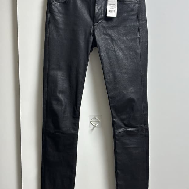 헬무트랭 램스킨 양가죽 스키니진 4사이즈