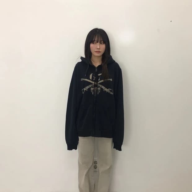 Polo Jeans Skull Zip Hoodie