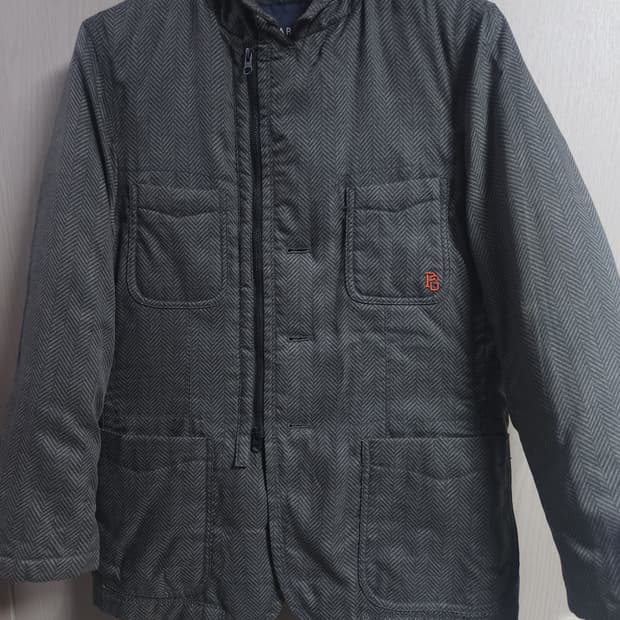 파리게이츠 골프 헤링본 오리털 점퍼, M