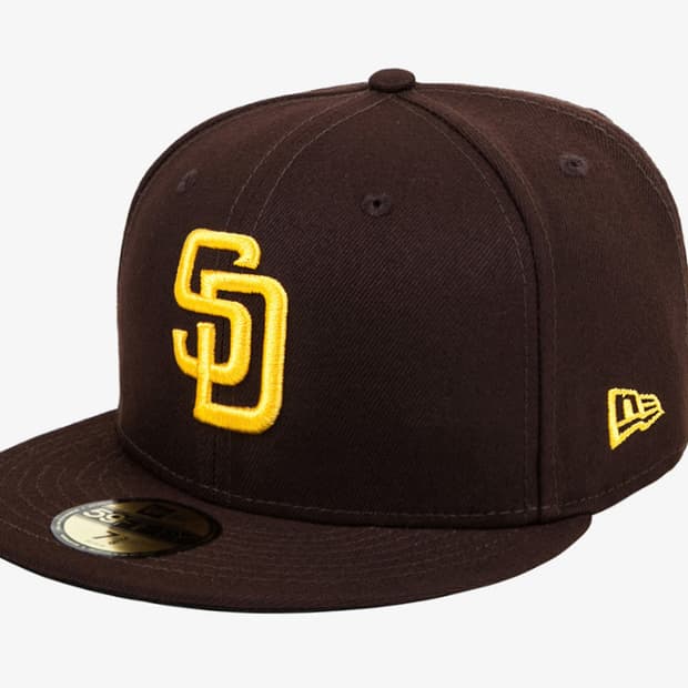 MLB 어센틱 샌디에이고 파드리스 피티드캡 게임 브라운