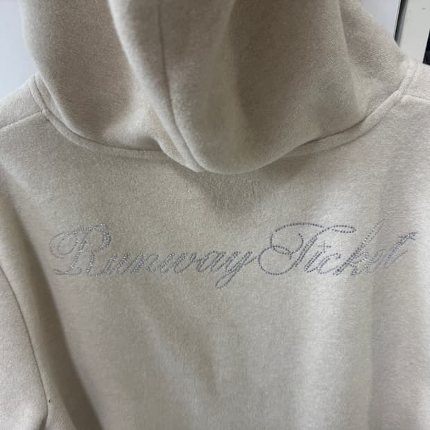 오운서 런웨이티켓 소프트 퍼 후드집업