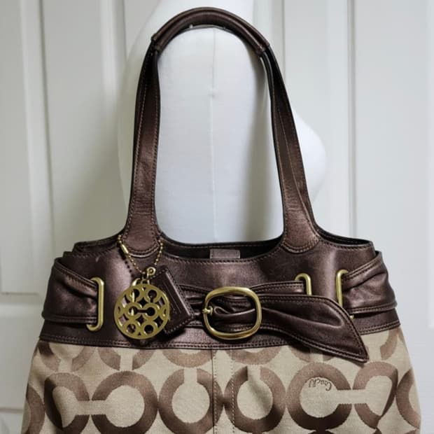 코치옵아트숄더백, 코치숄더백, 코치숄더백 