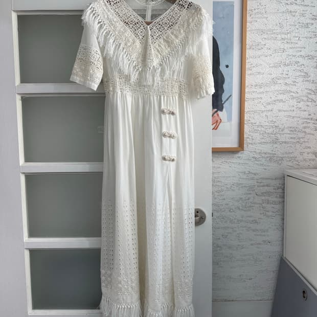 [Christian Dior] 크리스챤 디올 레이스 롱 원피스