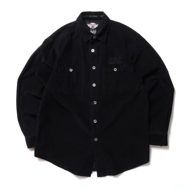 할리 데이비슨 Harley-Davidson Corduroy Shirt  