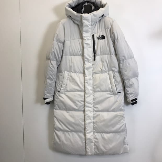 노스페이스 익스플로어 화이트 롱패딩 [M]