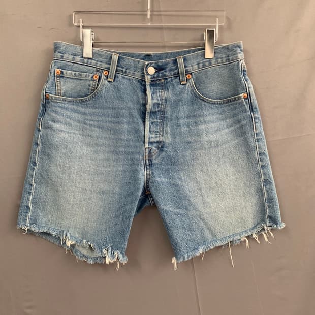 32인치 리바이스 501 93 프리미엄 컷오프 데님 쇼츠 청반바지