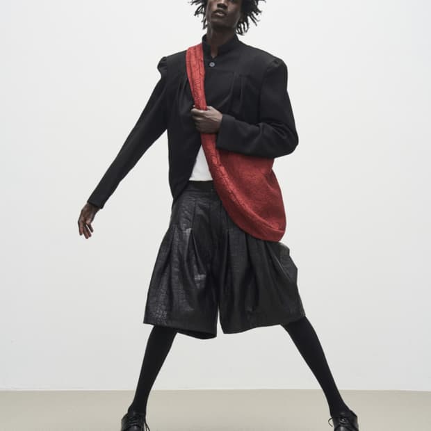 [남녀공용]7440-37-1 빅 크로스백 레드