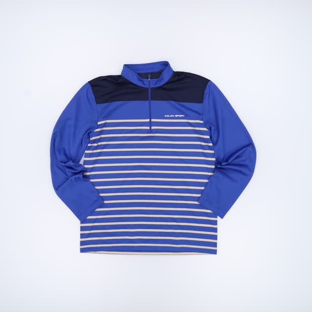 100 코오롱스포츠 반집업 긴팔티 0331H1