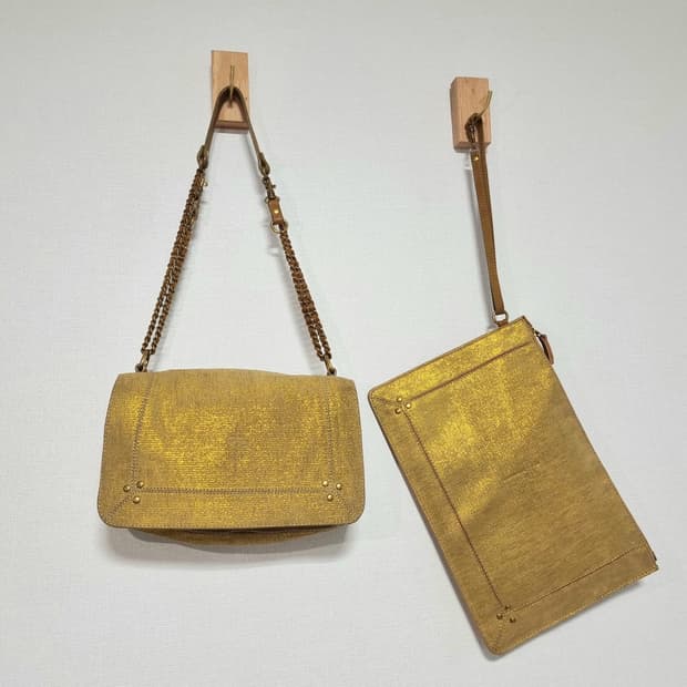 제롬 드레이퓌스 체인숄더백&클러치/파우치 골드