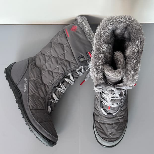 컬럼비아 방한화 털부츠