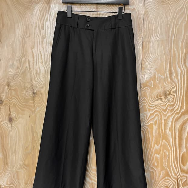 꼼데가르송 트리콧 투버튼 슬랙스