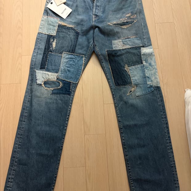 [새제품, 36] 캐피탈 딕시 몽키 시스코 데님팬츠