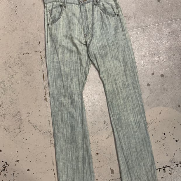 카반드주카 워시드 라이트그린 팬츠
