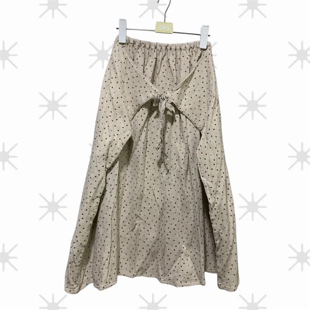모리걸 하구미 일본 도트 스커트