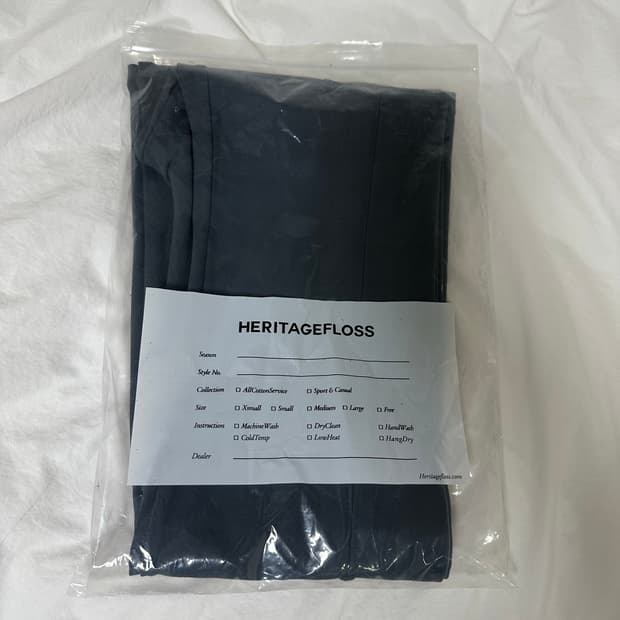 헤리티지플로스  하이라이즈 플레어 팬츠 그레이