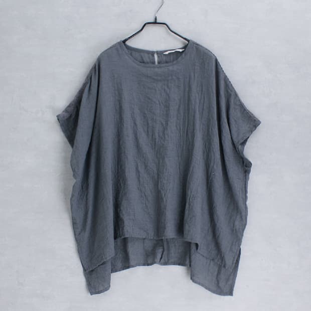 vol sorae _ oversize  fabric top_S4416
