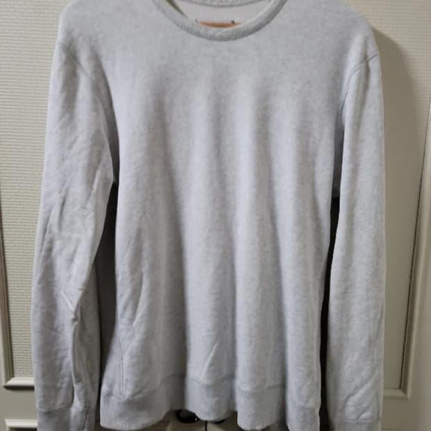 REIGNING CHAMP 레이닝챔프 맨투맨 M/M 라이트그레이