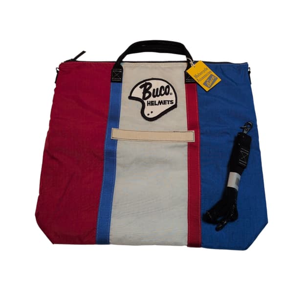 부코 by 리얼 맥코이 트리컬러 헬맷백