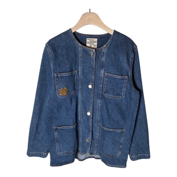 [Baum und Pferdgarten] 카라리스 데님 초어자켓