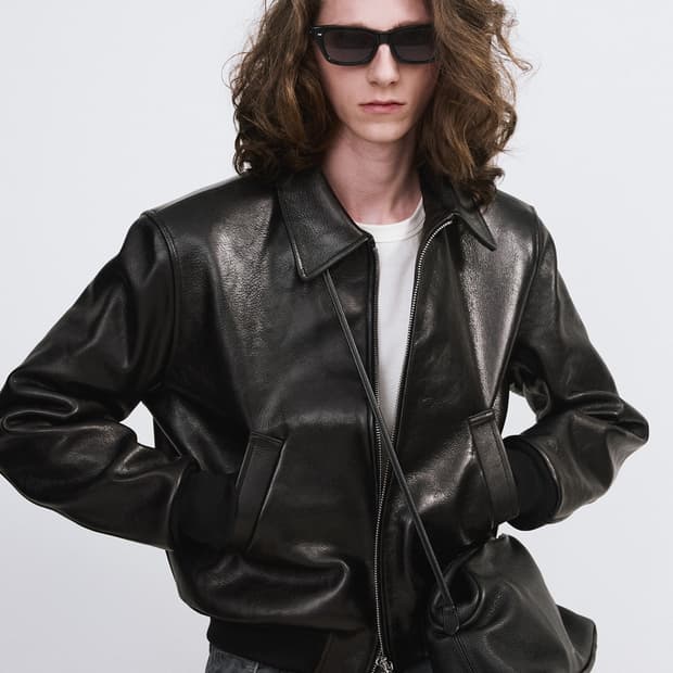 [할인] 렉토 밴 벤 고트 레더 점퍼 가죽자켓 블랙