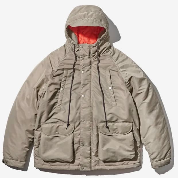 에이카화이트 N3B HOODED MILITARY PARKA-LIGHT G