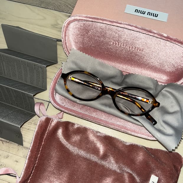 미우미우 리가드 호피 안경 J4Z 5018 VAU-08N