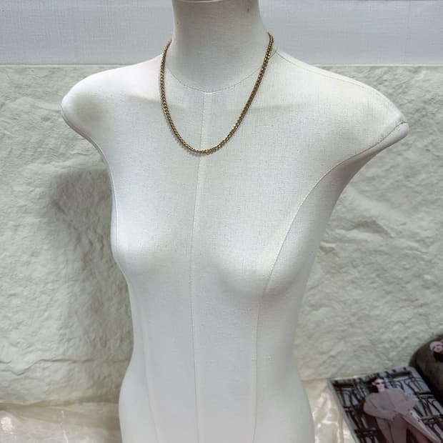 빈티지 쿠바체인 목걸이