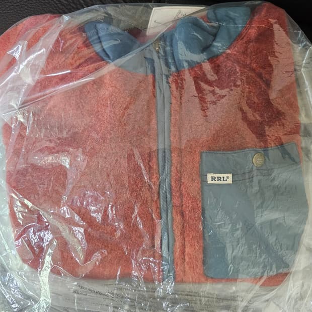 RRL 더블알엘 울 블렌드 파일 플리스 자켓 XL 새제품