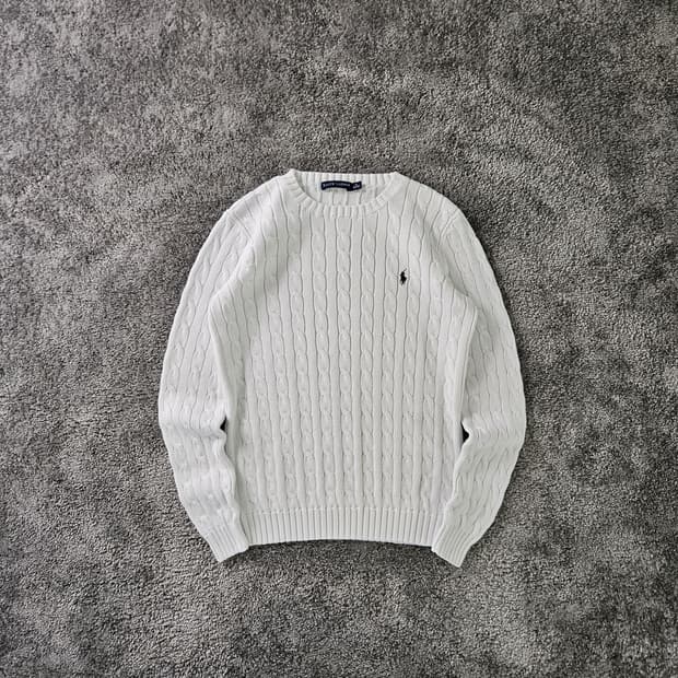 [무료배송] RALPH LAUREN 케이블 니트 스웨터