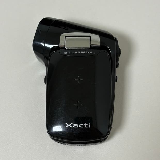 산요작티 cg9 Sanyo xacti 빈티지 캠코더 블랙