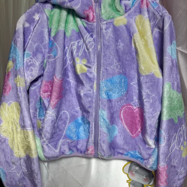 HashtagDDD 해시태그디디디 플리스 후드집업