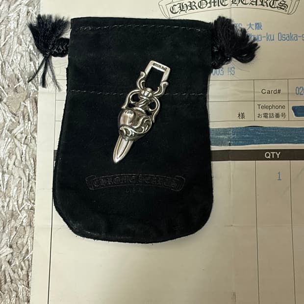 크롬하츠 하트대거 팬던트