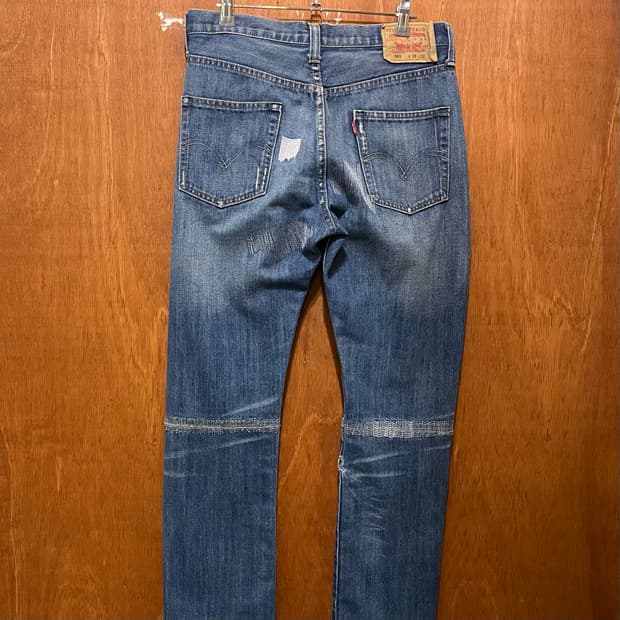 (32) 90s Levi's 리바이스 501 데님 팬츠 리워크