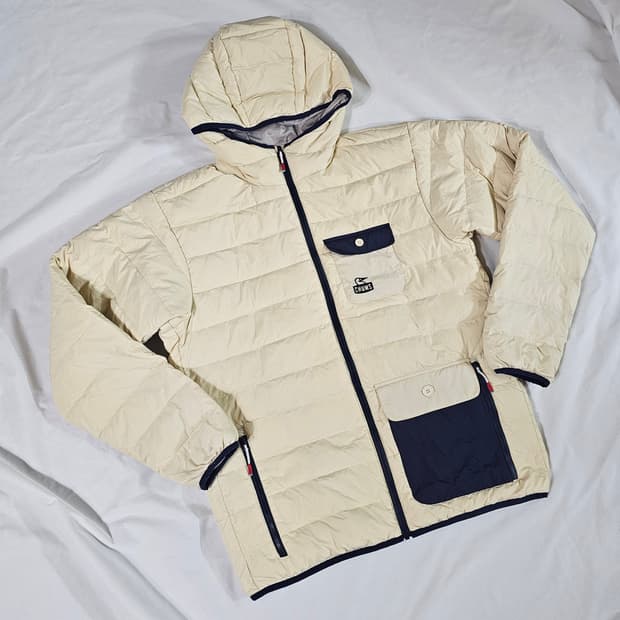 [XL] CHUMS JAPAN 첨스 캠핑 패커블 다운 파카 패딩 자켓