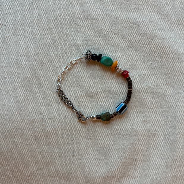 Turquoise Mix Bracelet | Silver 925