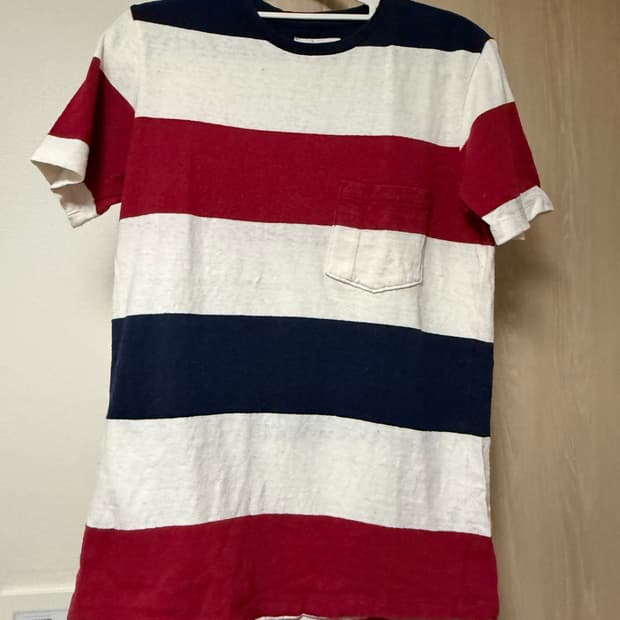 일본 마카웨어 스트라이프 티셔츠