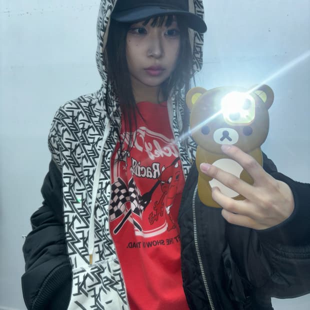 테드컴퍼니 프린팅 롱슬리브