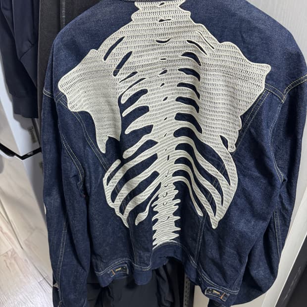 캐피탈 본 데님 자켓