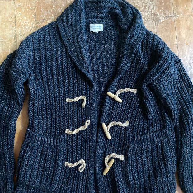 폴로 DENIM & SUPPLY 우드 토글 버튼가디건 (100~105)