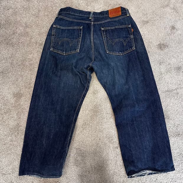 에드윈 505Z 셀비지 데님 팬츠(34)