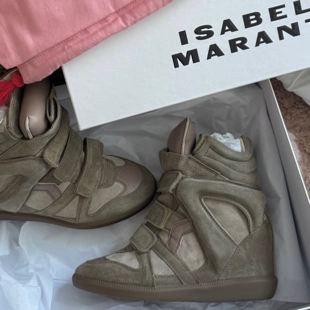 이자벨마랑 베켓 스웨이드 스니커즈 37