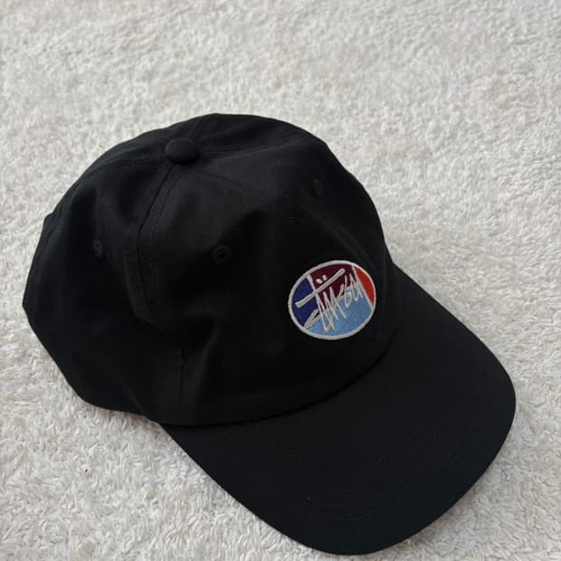 스투시 블랙 볼캡