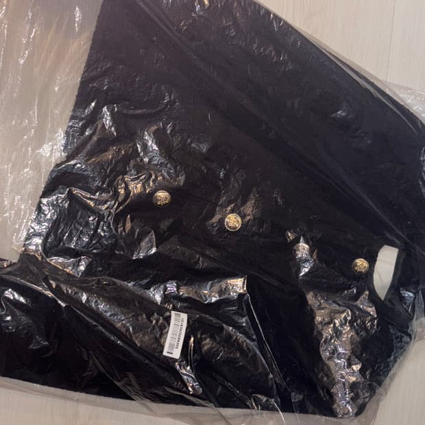 Dunst 던스트 클래식 블랙 트위드 자켓 S 새상품