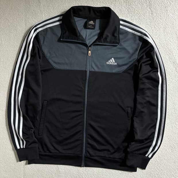 아디다스 블랙 그레이포인트 져지