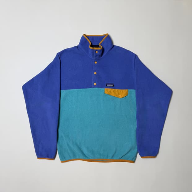 [M] 파타고니아 신칠라 플리스 후리스 퍼플 블루 민트