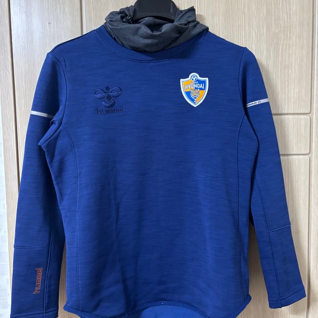 험멜 울산현대 후드 트레이닝 상의